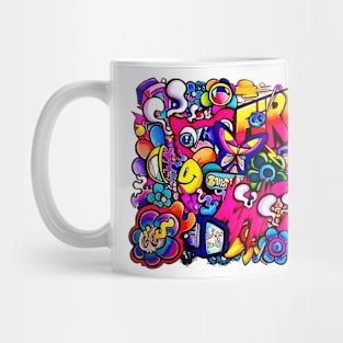 Crazy Art Work Mug